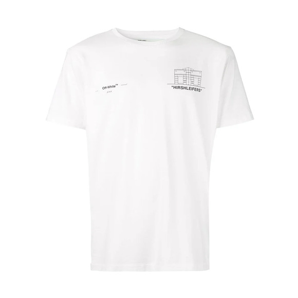 Off-White Hirshleifers Bedroom Capsule 2018 White Short Sleeve T-Shirt Medium M - Picture 1 of 16